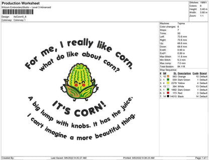 It's Corn