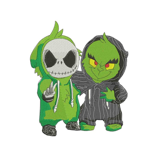 Jack and grinch Halloween