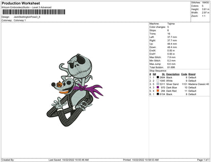 Jack Skellington Pose