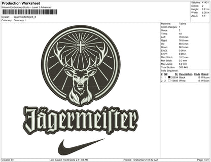 Jagermeilter Sign