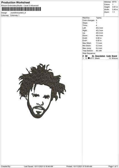 Jcole shilouette