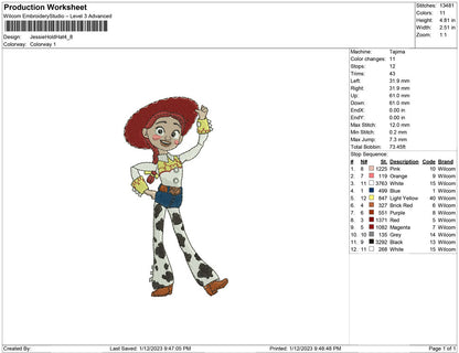 Jessie hold hat
