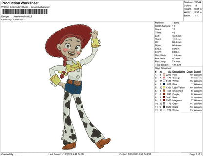 Jessie hold hat