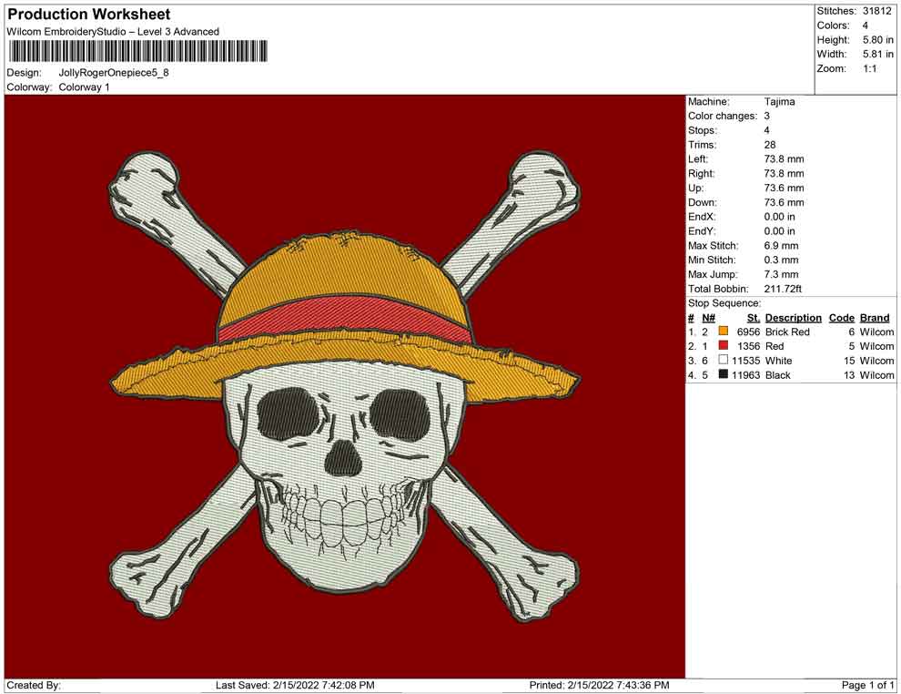 Jolly Roger One piece