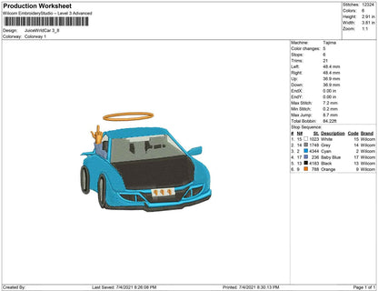 Juice Wrld Car