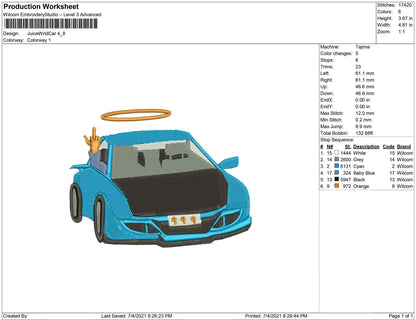 Juice Wrld Car