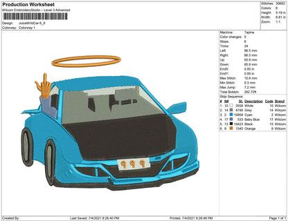 Juice Wrld Car