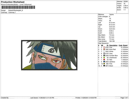 Kakashi Rectangle B