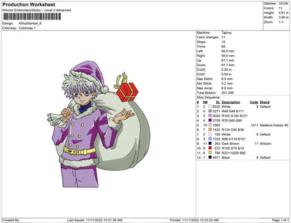 Killua Santa