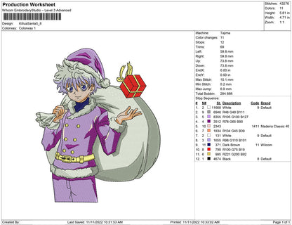 Killua Santa