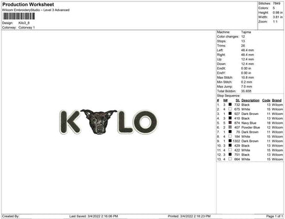 Kilo dog