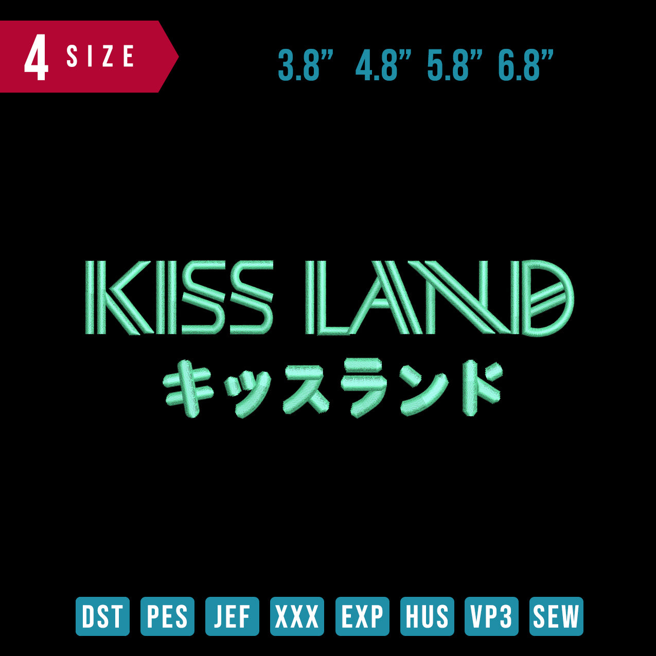 Kiss Land Typo
