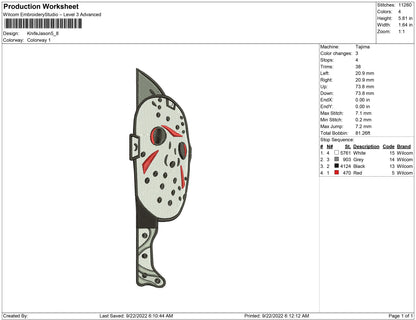Knife Jason