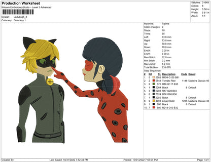 Lady Bug anime