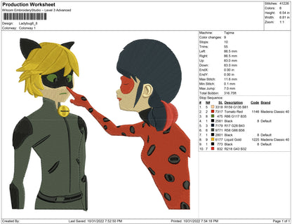 Lady Bug anime