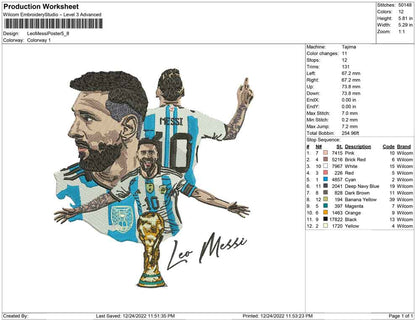 Messi Poster
