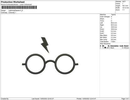 lightning eyeglasses