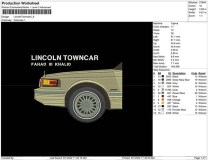 Lincoln Towncar