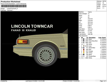 Lincoln Towncar