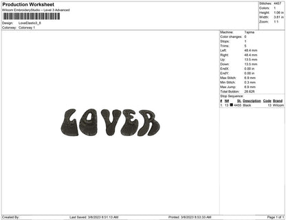 Lover Elastic