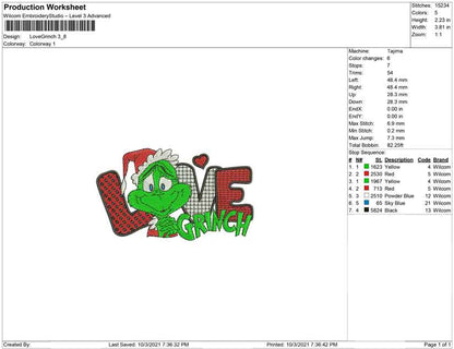 Liebe Grinch
