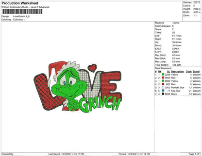 Liebe Grinch