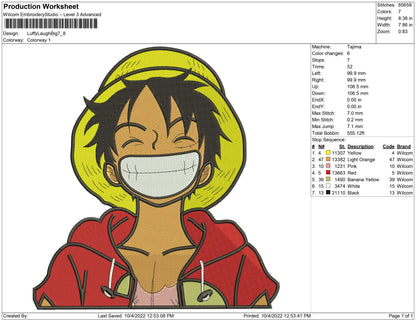 Luffy Laugh Big