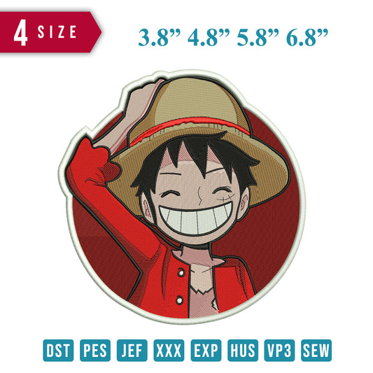 Luffy Smile Rounded