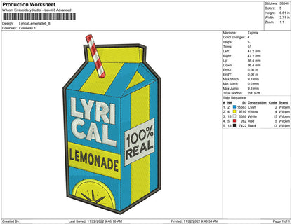 Lyrical Lemonade