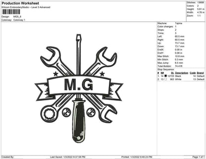 MG Tool kit