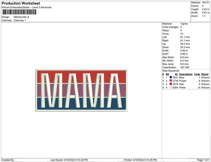 MAMA line