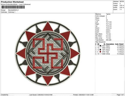 Mandala Motif
