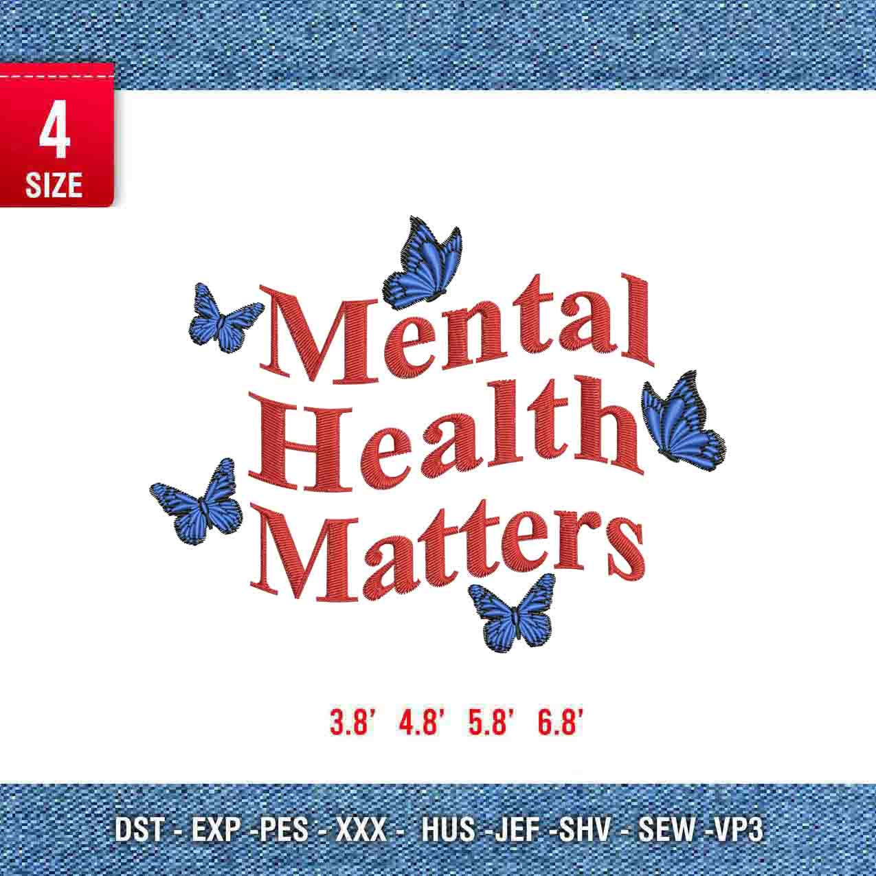 Mental Health Matters Butterflies