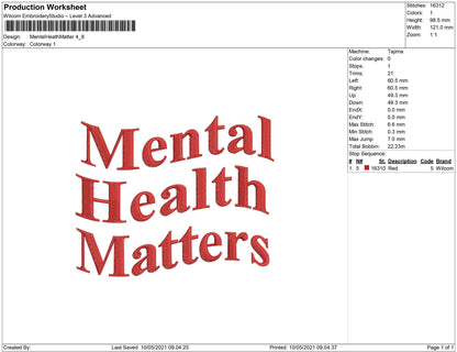 Mental Health Matters
