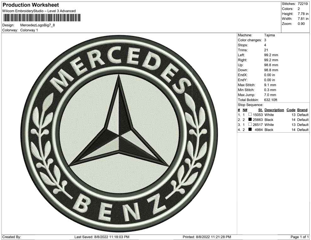 Mercedez Benz Big Logo