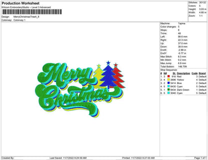 Merry Christmas text