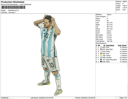 Messi Bunny