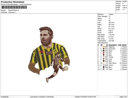 Messi Poster