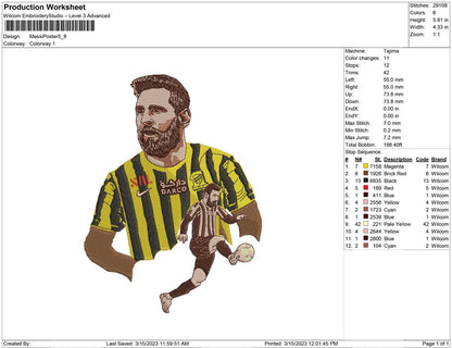 Messi Poster