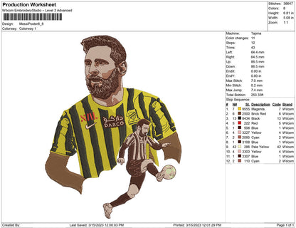 Messi Poster