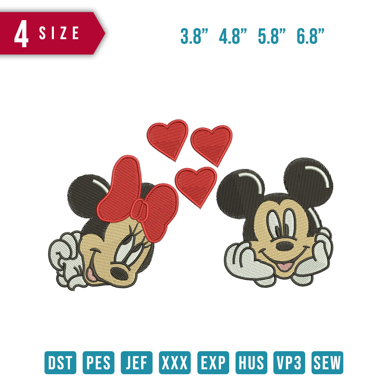 Mickey Mini Mouse Love