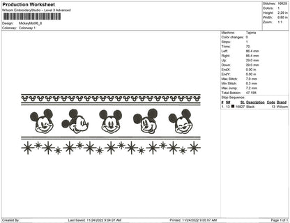 mickey motif