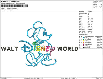 Mickey Walt Disney world