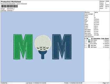 Mom Golf
