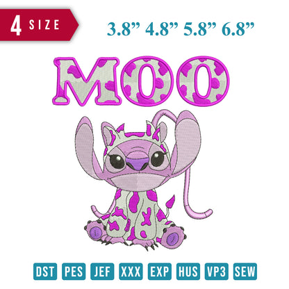 Moo Angel stitch