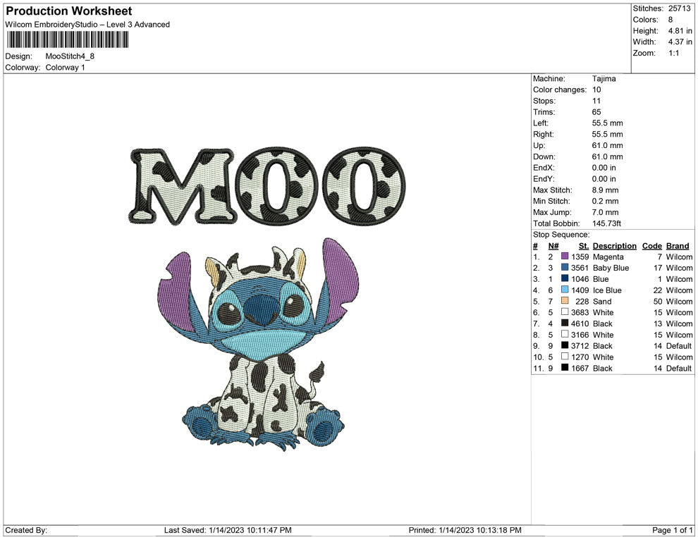Moo Stitch