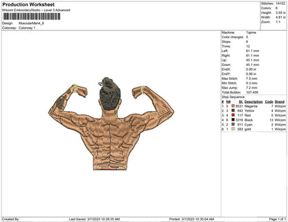 Muscular man