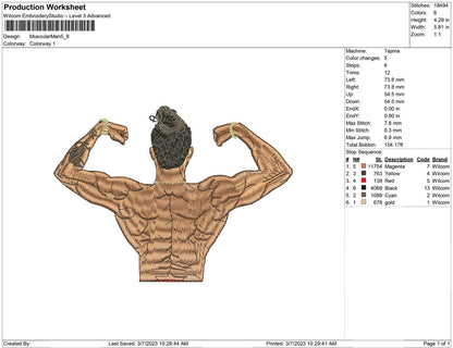Muscular man