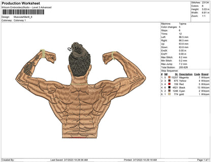 Muscular man