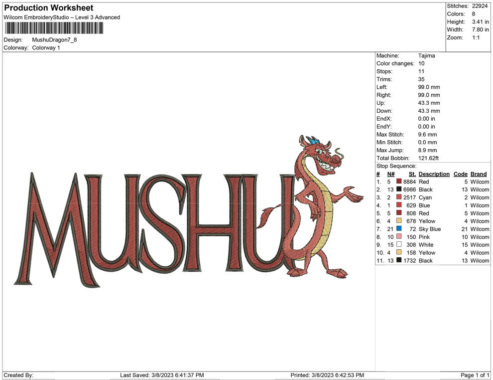 mushu dragon